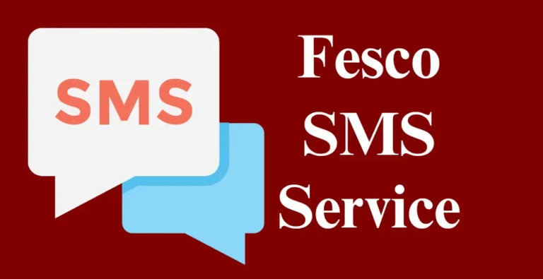 Fesco Bill SMS Service